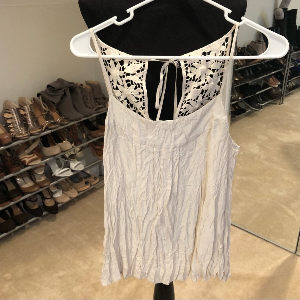 Silk and Lace Tank
